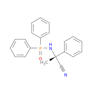 Phosphinic amide, N-[(1R)-1-cyano-1-phenylethyl]-P,P-diphenyl-