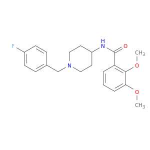 Benzamide,N-[1-[(4-fluorophenyl)methyl]-4-piperidinyl]-2,3-dimethoxy-