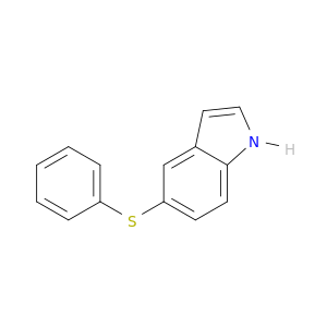 1H-Indole, 5-(phenylthio)-