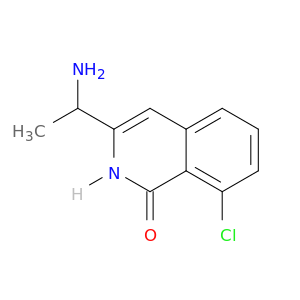 3-(1-氨基乙基)-8-氯-1,2-二氢异喹啉-1-酮