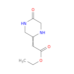 Acetic acid,2-(5-oxo-2-piperazinylidene)-, ethyl ester, (2E)-