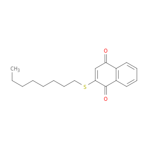 1,4-Naphthalenedione, 2-(octylthio)-