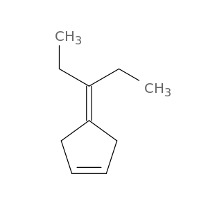 Cyclopentene, 4-(1-ethylpropylidene)-