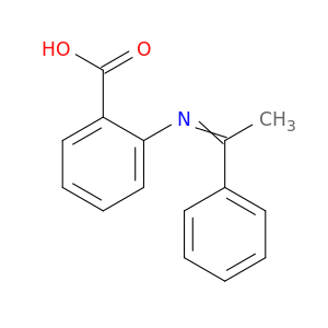 Benzoic acid, 2-[(1-phenylethylidene)amino]-