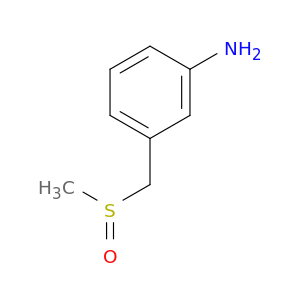3-(methanesulfinylmethyl)aniline