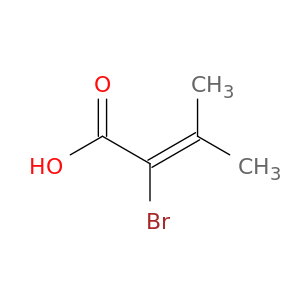 2-Bromo-3-methylbut-2-enoic acid
