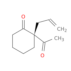 Cyclohexanone, 2-acetyl-2-(2-propenyl)-, (R)-