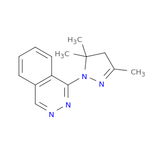 Phthalazine, 1-(4,5-dihydro-3,5,5-trimethyl-1H-pyrazol-1-yl)-