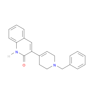 3-[1,2,3,6-四氢-1-(苯基甲基)-4-吡啶基]-2(1H)-喹啉酮