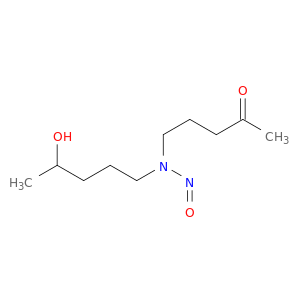 2-Pentanone,5-[(4-hydroxypentyl)nitrosoamino]-
