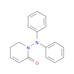 2(1H)-Pyridinone, 1-(diphenylamino)-5,6-dihydro-