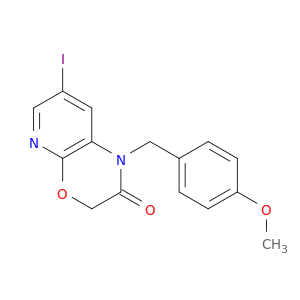 7-碘-1-(4-甲氧基苄基)-1H-吡啶基[2,3-b] [ 1,4] 恶嗪-2(3H)-酮