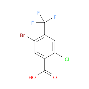 5-溴-2-氯-4-(三氟甲基)苯甲酸