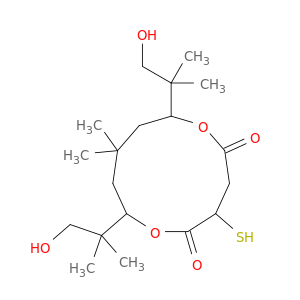 Butanedioic acid, mercapto-, 2,2-dimethyl-1,3-propanediylbis(3-hydroxy-2,2-dimethylpropyl) ester