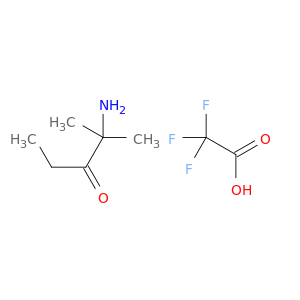 3-Pentanone, 2-amino-2-methyl-, trifluoroacetate