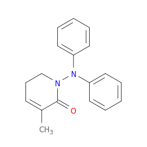 2(1H)-Pyridinone, 1-(diphenylamino)-5,6-dihydro-3-methyl-
