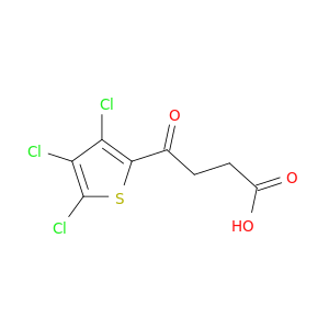 4-Oxo-4-(3,4,5-trichlorothiophen-2-yl)butanoic acid