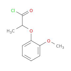 Propanoyl chloride, 2-(2-methoxyphenoxy)-
