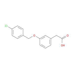 2-{3-[(4-Chlorophenyl)methoxy]phenyl}acetic Acid
