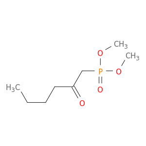 Phosphonic acid, (2-oxohexyl)-, dimethyl ester