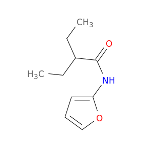 Butanamide, 2-ethyl-N-2-furanyl-