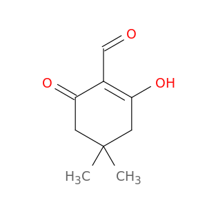 1-Cyclohexene-1-carboxaldehyde, 2-hydroxy-4,4-dimethyl-6-oxo-