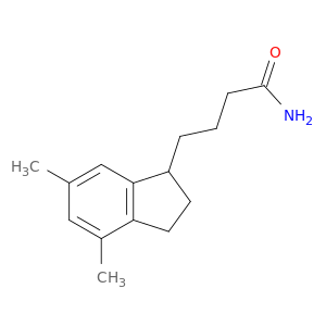 1H-Indene-1-butanamide, 2,3-dihydro-4,6-dimethyl-
