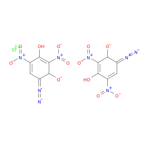 2,4-环己二烯-1-one,6-diazo-3-羟基-2,4-硝基-盐(2：1)