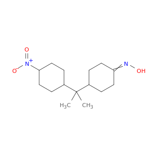 Cyclohexanone, 4-[1-methyl-1-(4-nitrocyclohexyl)ethyl]-, oxime