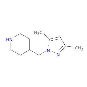 4-[(3,5-Dimethyl-1H-pyrazol-1-yl)methyl]piperidine