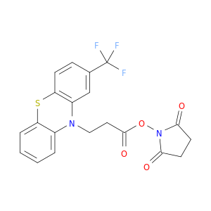 1-({3-[2-(trifluoromethyl)-10h-phenothiazin-10-yl]propanoyl}oxy)pyrrolidine-2,5-dione