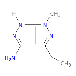 4-ethyl-6-methyl-1H,6H-[1,2]diazolo[3,4-c]pyrazol-3-amine