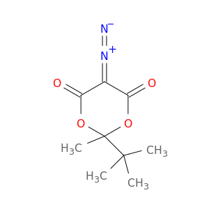 1,3-Dioxane-4,6-dione, 5-diazo-2-(1,1-dimethylethyl)-2-methyl-