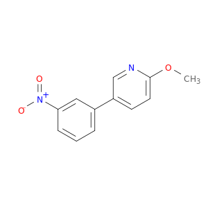 2-Methoxy-5-(3-nitrophenyl)pyridine