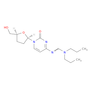 2',3'-DIDEOXY-N-((DIPROPYLAMINO)METHYLENE)CYTIDINE