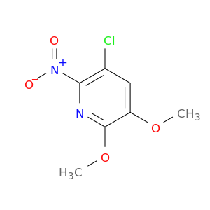 3-Chloro-5,6-dimethoxy-2-nitropyridine