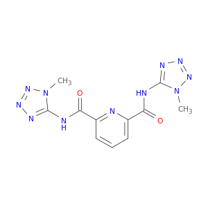 2,6-Pyridinedicarboxamide, N,N'-bis(1-methyl-1H-tetrazol-5-yl)-
