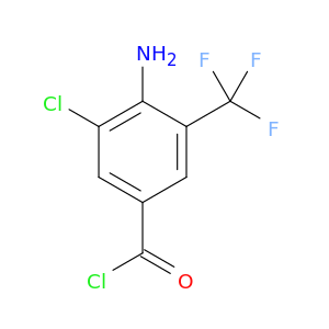 4-氨基-3-氯-5-(三氟甲基)苯甲酰氯