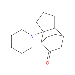4,7-Ethano-5H-inden-5-one, octahydro-3a-(1-piperidinyl)-