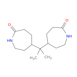 2H-Azepin-2-one, 5,5'-(1-methylethylidene)bis[hexahydro-