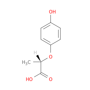 Propanoic acid, 2-(4-hydroxyphenoxy)-, (2S)-