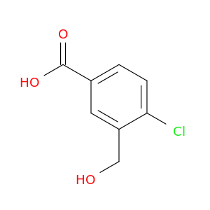 4-Chloro-3-(hydroxymethyl)benzoic acid