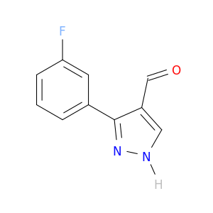 3-(3-氟苯基)-1H-吡唑-4-甲醛