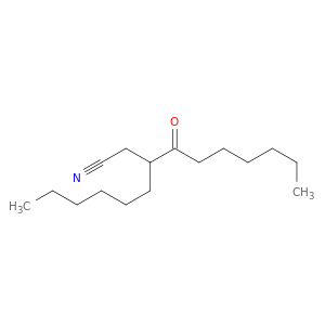 Decanenitrile, 3-hexyl-4-oxo-