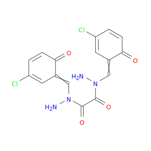 N1,N2-BIS[(3-CHLORO-6-OXO-1-CYCLOHEXA-2,4-DIENYLIDENE)METHYL]ETHANEDIHYDRAZIDE