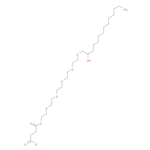 Butanedioic acid, dodecyl17-hydroxy-3,6,9,12,15-pentaoxaheptadec-1-yl ester