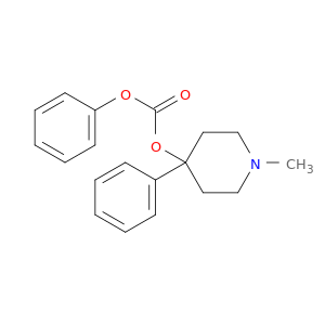 Carbonic acid,1-methyl-4-phenyl-4-piperidinyl phenyl ester