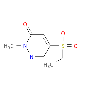 3(2H)-Pyridazinone, 5-(ethylsulfonyl)-2-methyl-