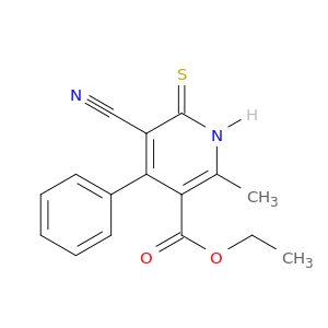 ETHYL 5-CYANO-2-METHYL-4-PHENYL-6-SULFANYLIDENE-1H-PYRIDINE-3-CARBOXYLATE