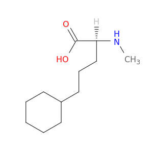 Cyclohexanepentanoic acid, a-(methylamino)-